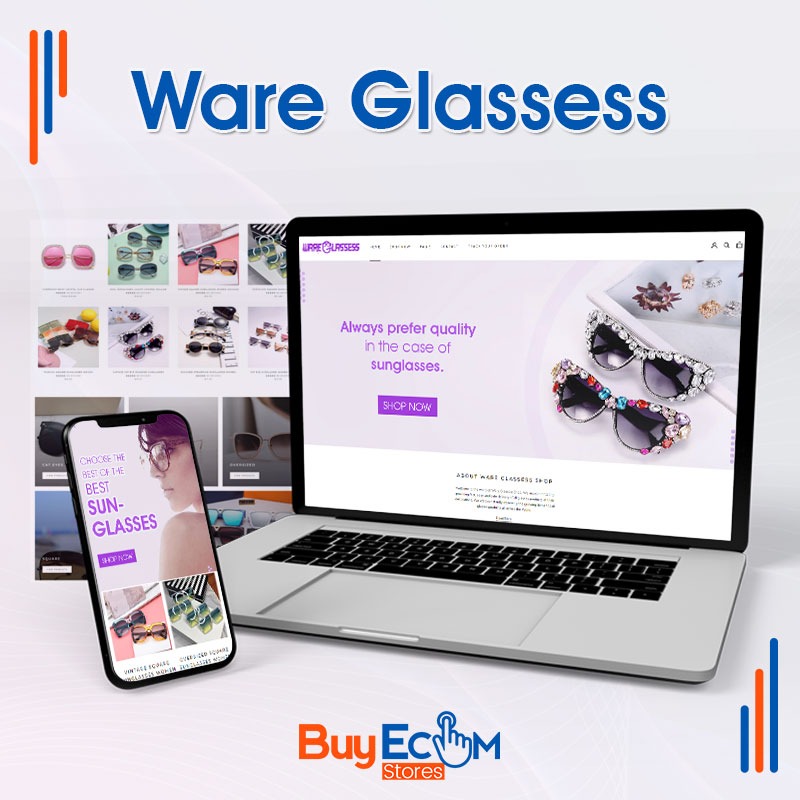 Ware Glasses Shopify Store