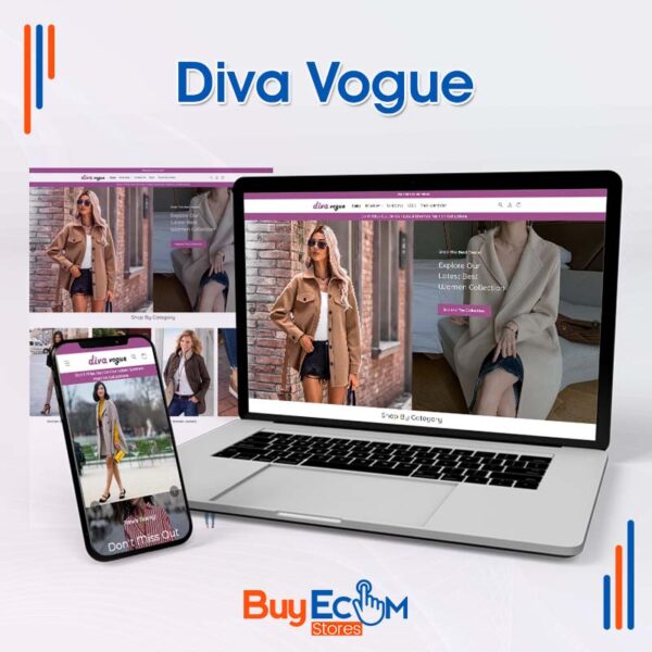 Diva Vogue | Premade Ecommerce Store
