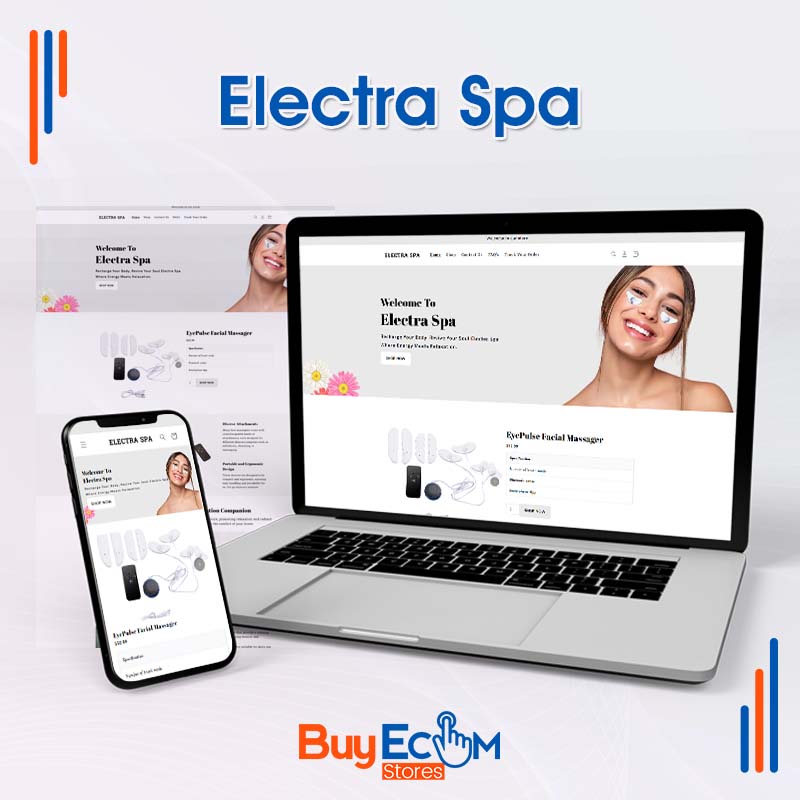 Electra Spa | Premade Ecommerce Store