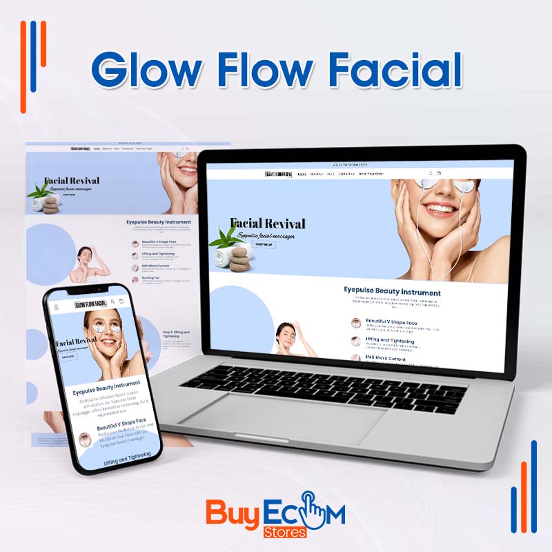 Glow Flow Facial | Premade Ecommerce Store