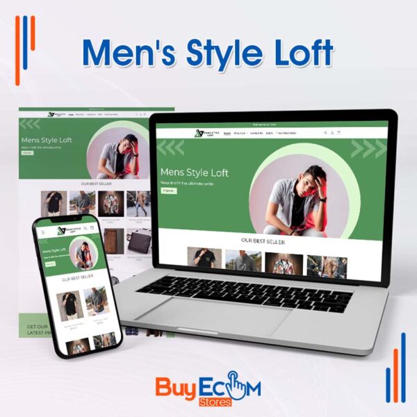 Mens Style Loft | Premade Ecommerce Store
