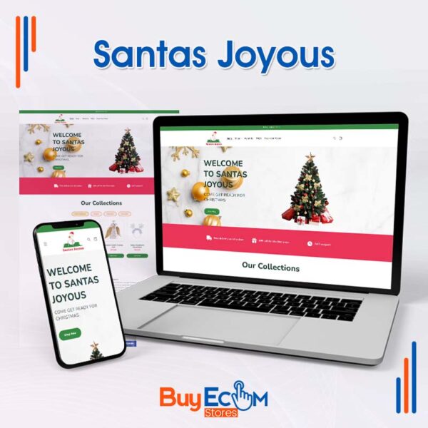 Santas Jayous | Premade Ecommerce Store