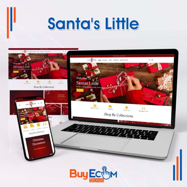 Santas Little | Premade Ecommerce Store