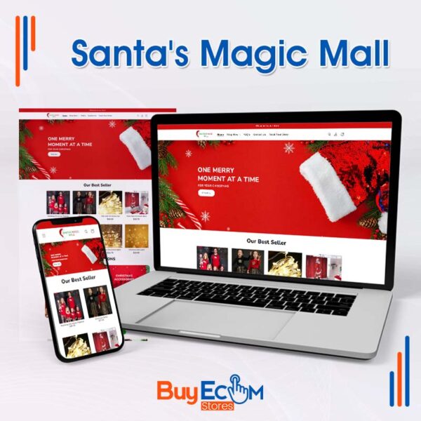 Santas Magic Mall | Premade Ecommerce Store