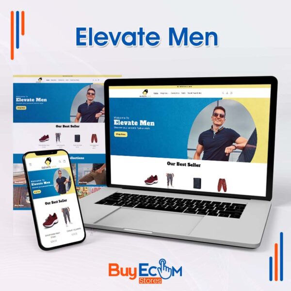 Elevate Men | Premade Ecommerce Store
