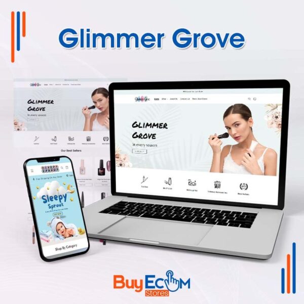 Glimmer Grove | Premade Ecommerce Store