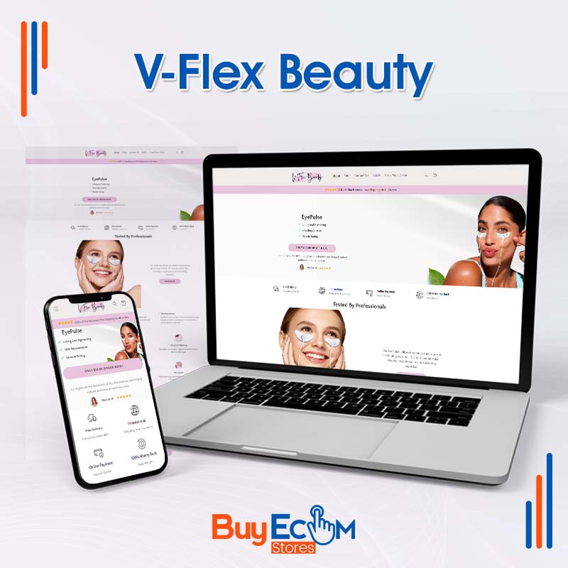 V Flex Beauty | Premade Ecommerce Store