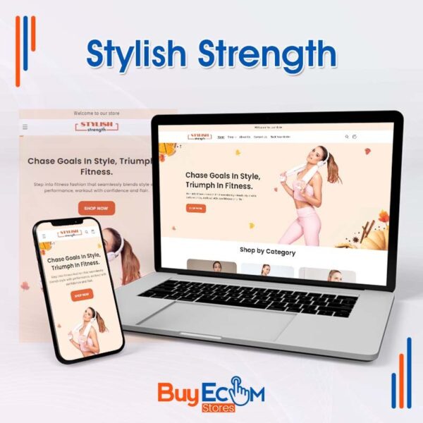 Stylish Strength | Premade Ecommerce Store